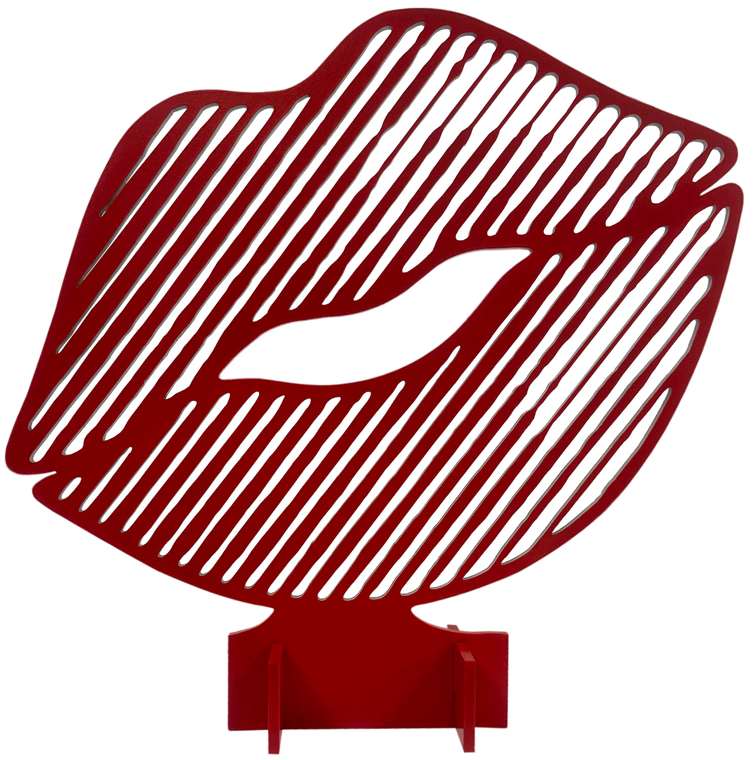Alla GrAnde: Skulptur 'Red Lips' (2014) (Original / Unikat)