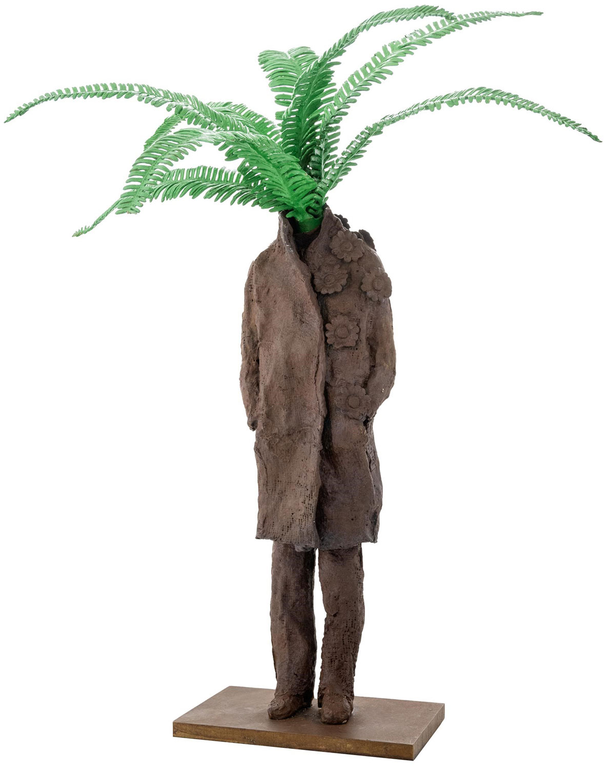 Raffaella Benetti: Skulptur 'Herbarium II - Palm', Bronze