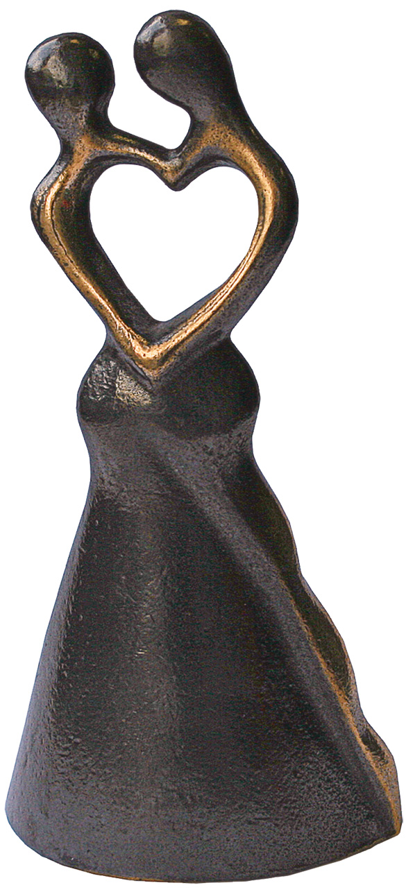 Bernardo Esposto: Skulptur 'Liebespaar', Bronze