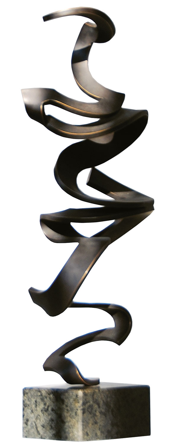 Kuno Vollet: Sculptuur 'Dans' (2014), brons