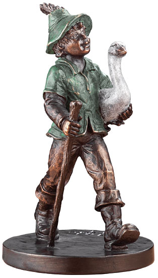 Jürgen Götze: sculptuur 'Hans im Glück
