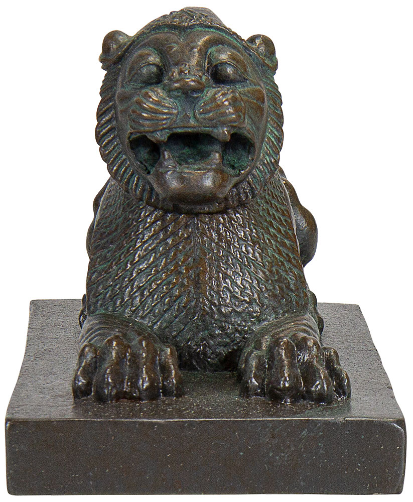 Skulptur 'Löwengewicht von Susa', Kunstguss Skulptur 'Löwengewicht von Susa', Kunstguss