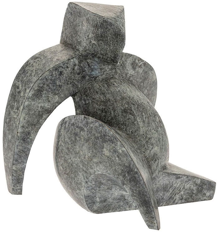 Sofia Speybrouck: Skulptur 'Latona Grey', Bronze