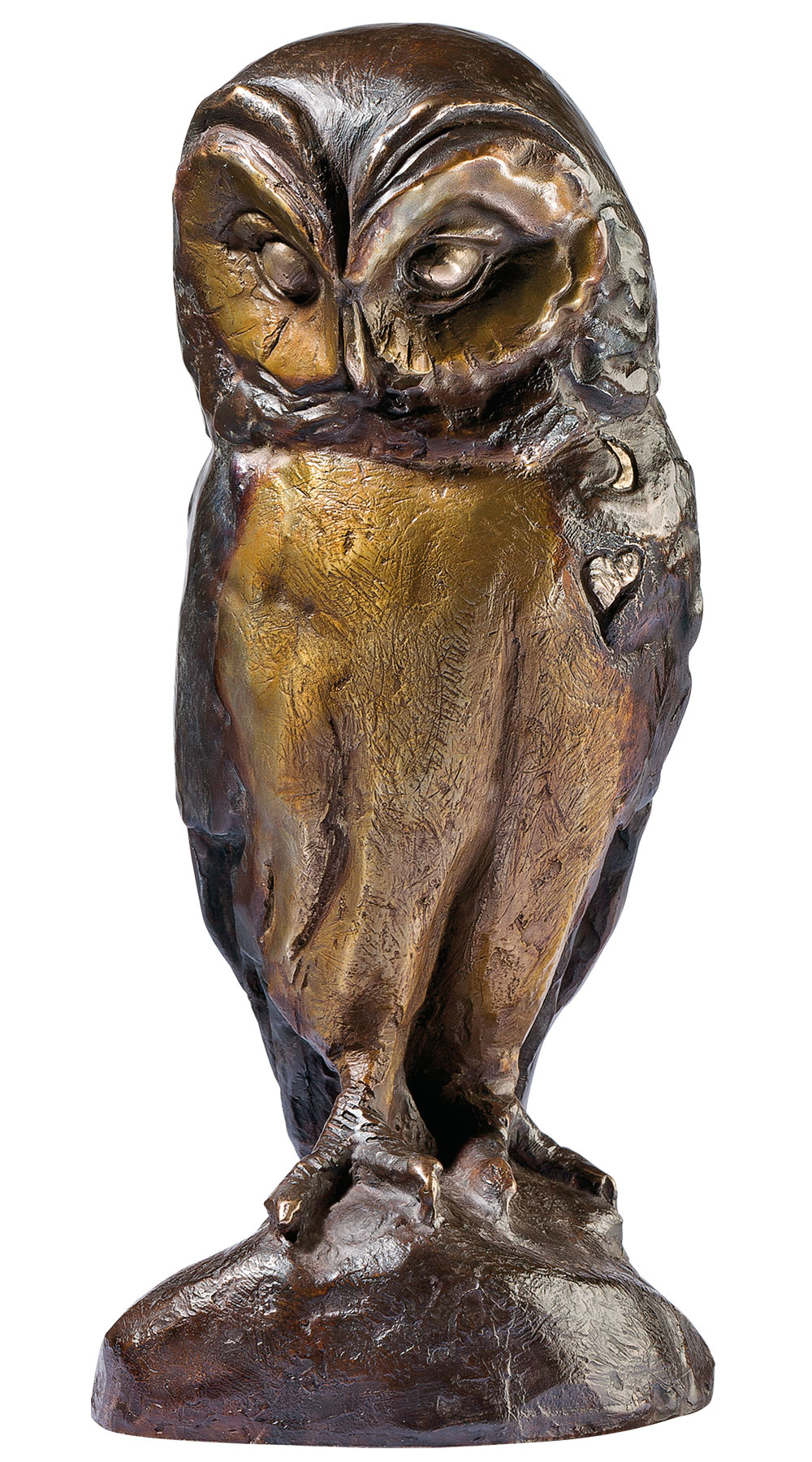 Bruno Bruni: Skulptur 'Eule', Bronze