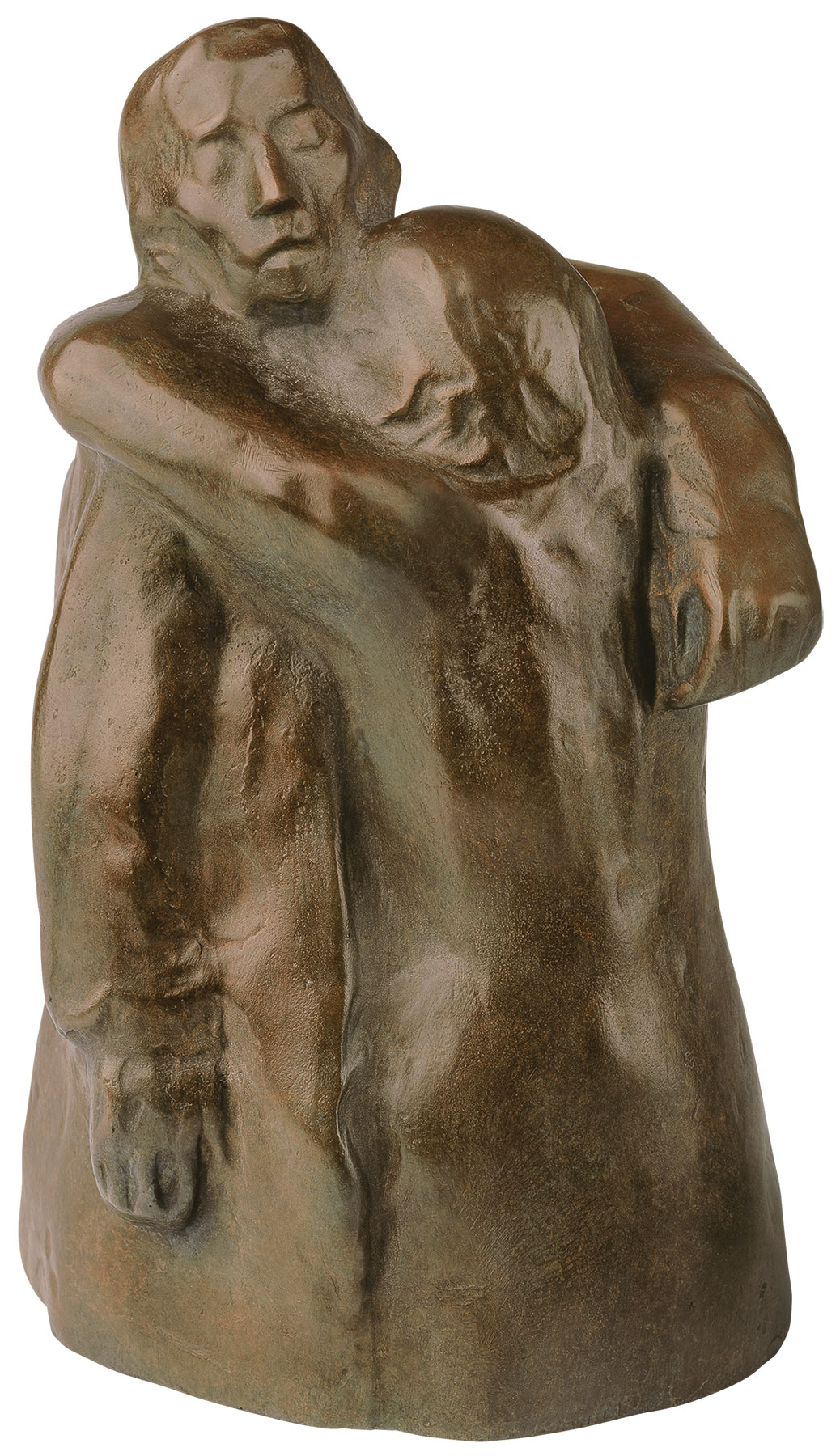 Käthe Kollwitz: Sculptuur 'Afscheid' (1940/41), brons