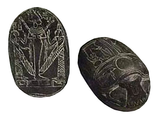 Réplique 'Scarabée du cœur', fonte d'art
