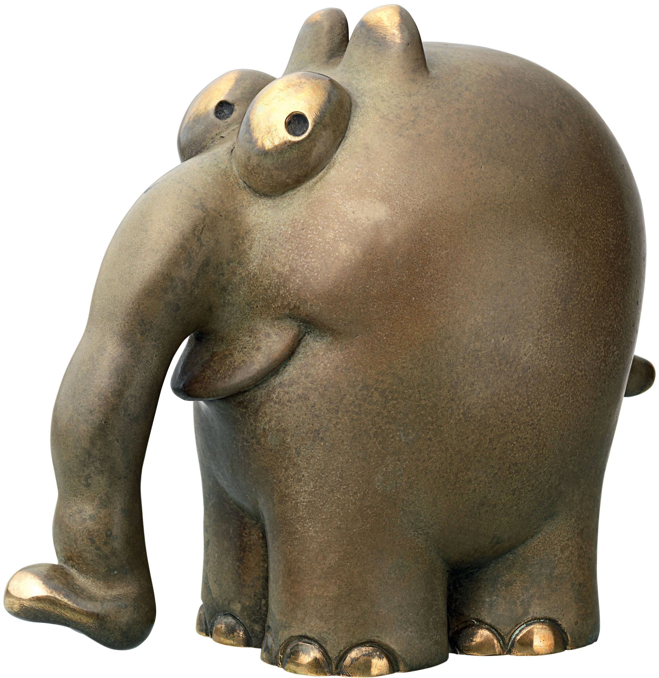 Otto Waalkes: Skulptur 'Ottifant', Bronze