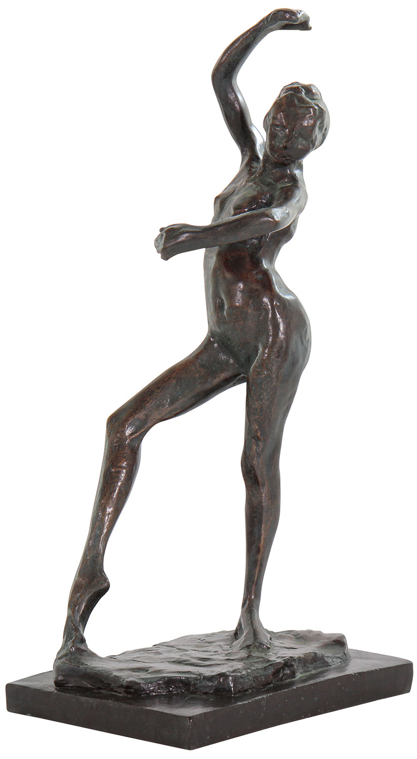 Edgar Degas : Sculpture 'Danseuse espagnole', version en bronze d'art