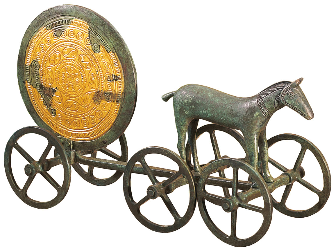 Der Sonnenwagen von Trundholm, Reduktion
